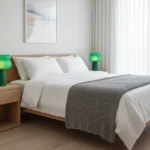 ⁦מנורת שולחן מעוצבת מקולקציית קומו - דגם עץ גדול⁩ – תמונה ⁦5⁩