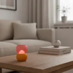 ⁦מנורת שולחן מעוצבת מקולקציית קומו - דגם אדממה⁩ – תמונה ⁦2⁩