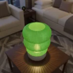 ⁦מנורת שולחן מעוצבת מקולקציית קומו - דגם סופה⁩ – תמונה ⁦2⁩