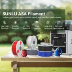 פילמנט למדפסת תלת מימד - ASA - מבית SUNLU