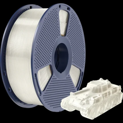 פילמנט שקוף למדפסת תלת מימד - TRANSPARENT PLA - מבית SUNLU - שקוף טבעי