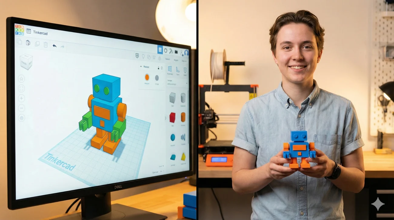 עיצוב מודלים תלת מימדיים ותכנון להדפסה