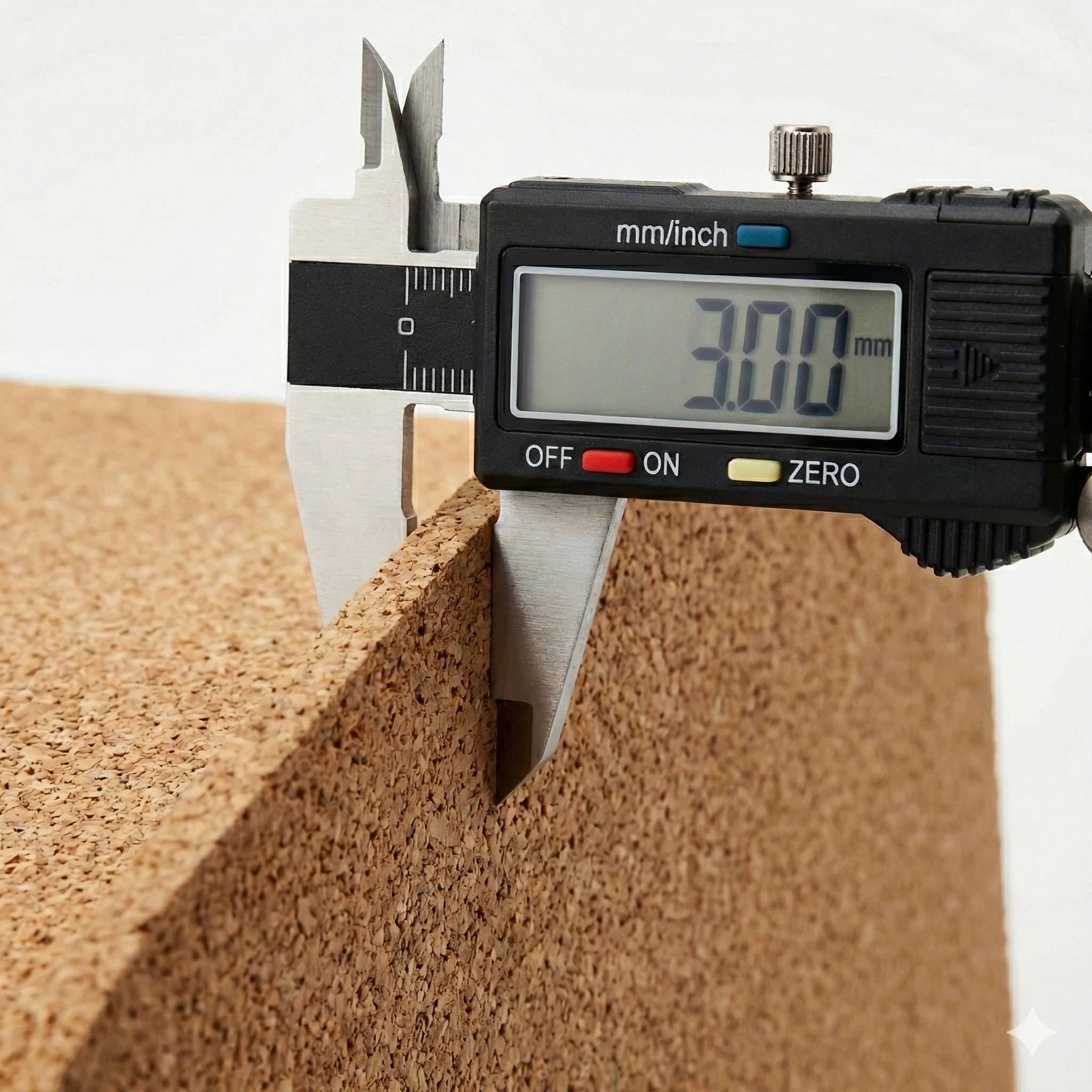 NATURAL-CORK-ROLL-SHEET-002 גליל שעם טבעי 3 מ"מ - רוחב 122 ס"מ - לפי מטר – תמונה 1