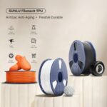 פילמנט למדפסת תלת מימד - TPU 90A - מבית SUNLU