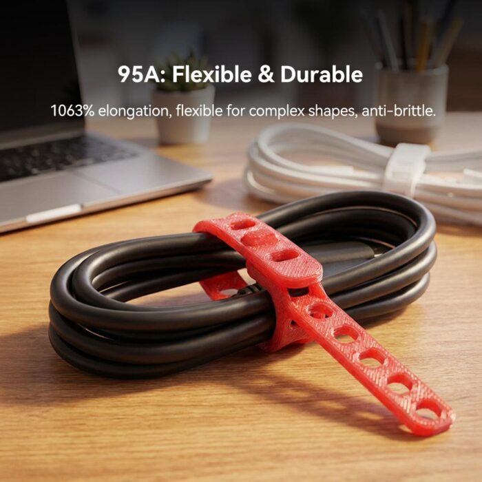 ⁦פילמנט למדפסת תלת מימד - TPU 90A - מבית SUNLU⁩ – תמונה ⁦5⁩