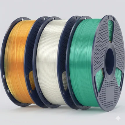 באנדל 3 יחידות - פילמנט שקוף למדפסת תלת מימד - TRANSPARENT PLA - מבית SUNLU – תמונה 4