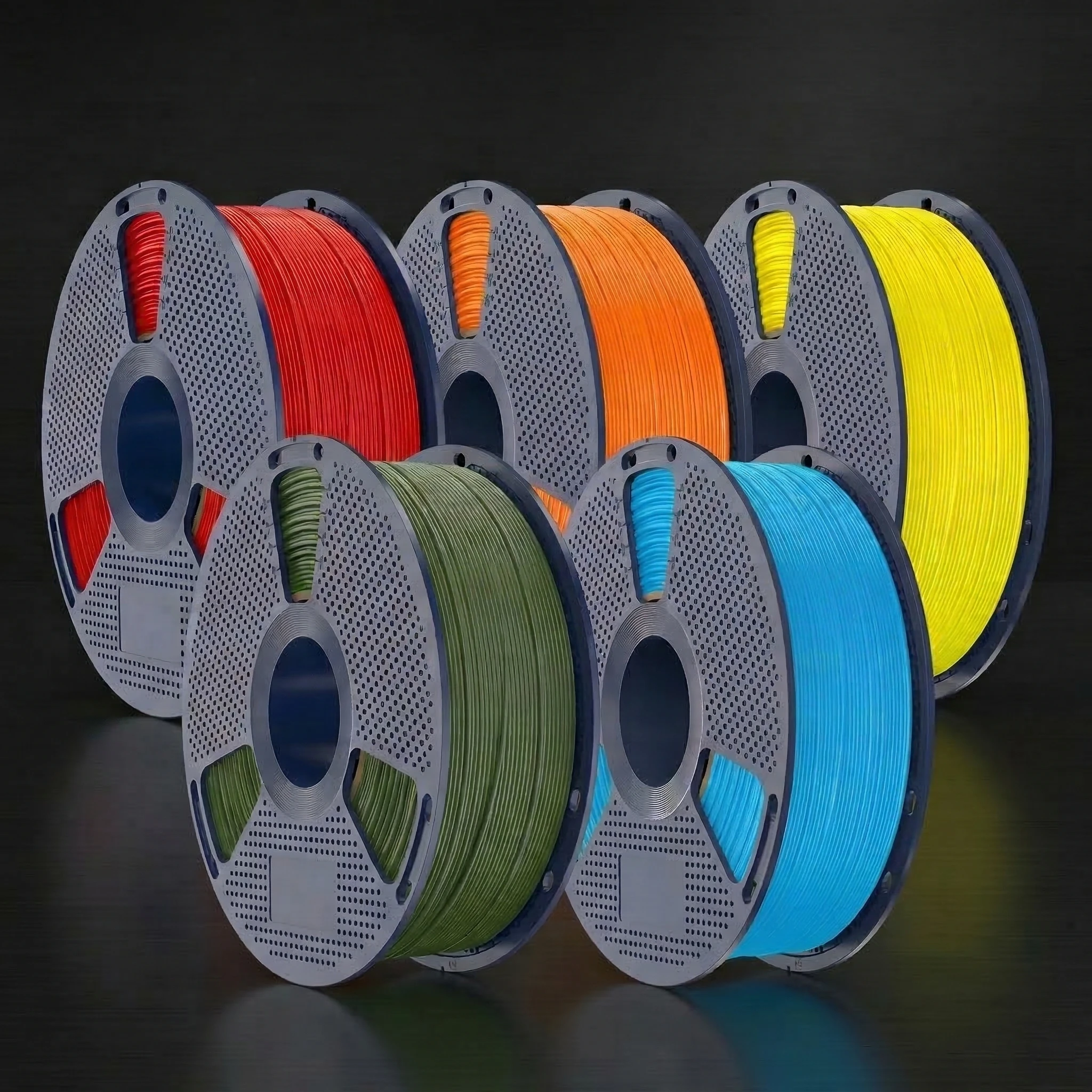 ABS-BUNDLE באנדל צבעוני 4 יחידות לבחירה - פילמנט למדפסת תלת מימד - ABS - מבית SUNLU – תמונה 1
