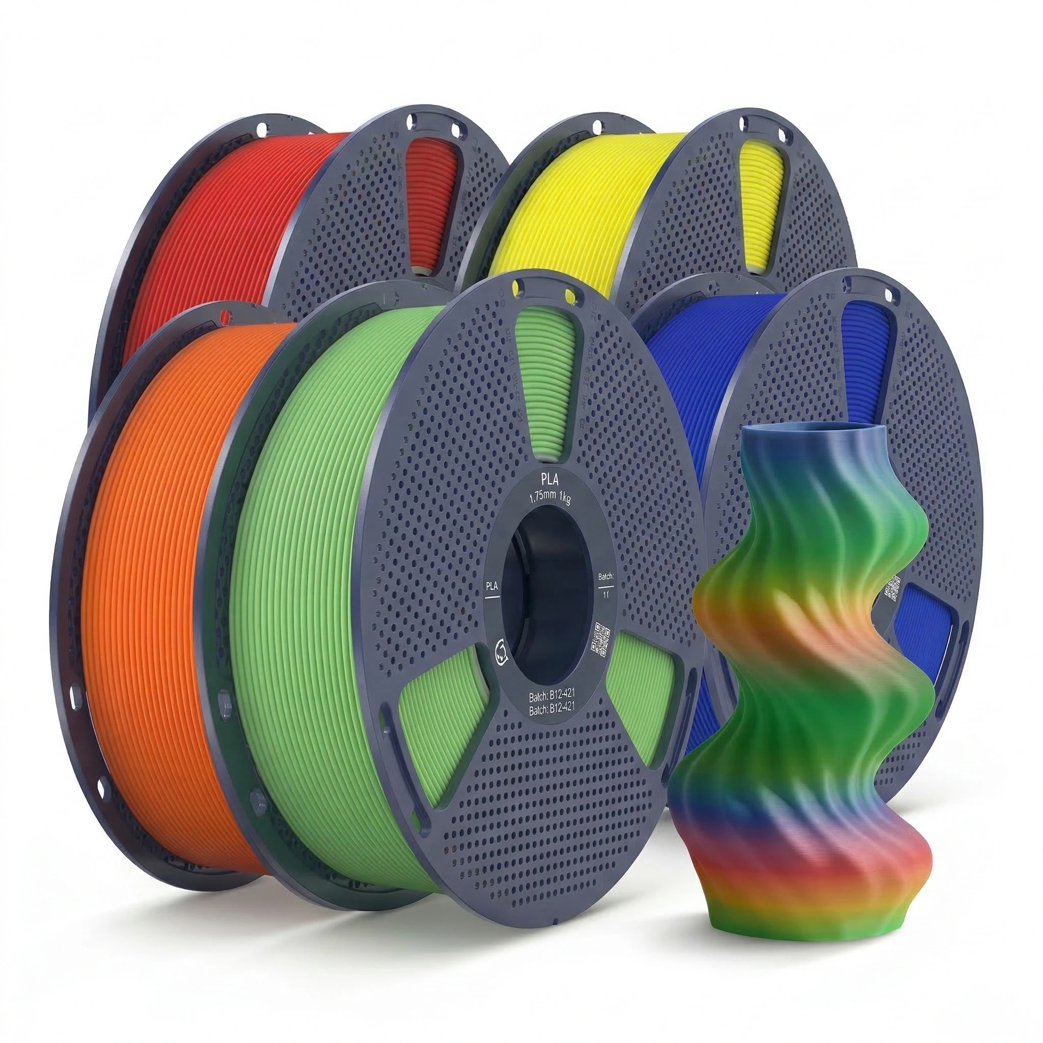 PETG BUNDLE באנדל צבעוני 4 יחידות לבחירה - פילמנט למדפסת תלת מימד - High Speed Matte PETG - מבית SUNLU – תמונה 1