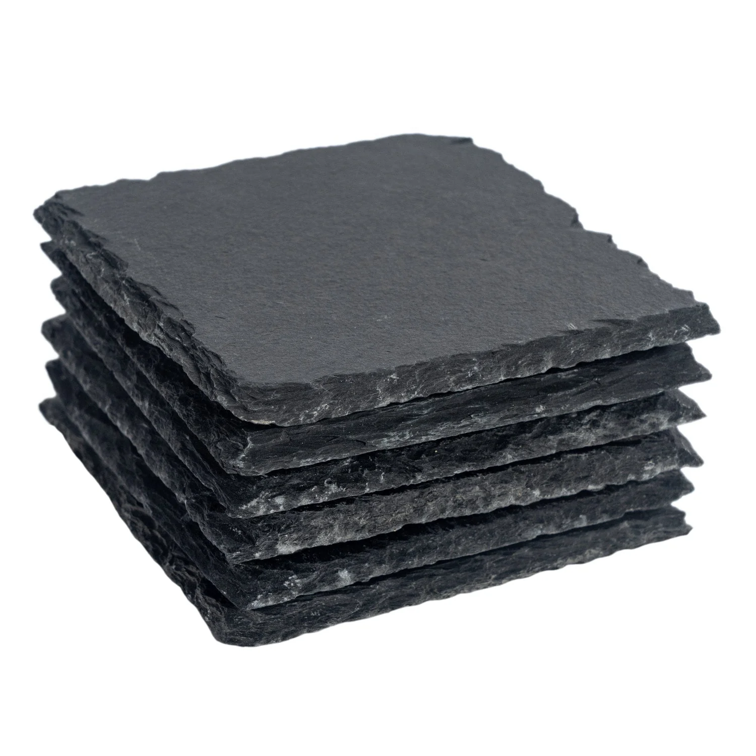SLATE SQUARE תחתית אבן צפחה מרובעת – 10x10 ס"מ – תמונה 1