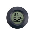מד לחות וטמפרטורה דיגיטלי עגול קטן 45 מ"מ