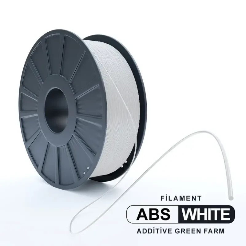 פילמנט ABS למדפסת תלת מימד מבית AGF – לבן