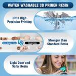 בקבוק רזין / שרף שטיף במים - 1 ק"ג - Water Washable Resin - מבית SUNLU – תמונה 3
