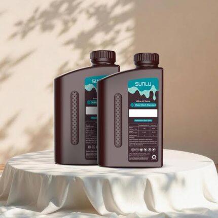 בקבוק רזין / שרף שטיף במים - 1 ק"ג - Water Washable Resin - מבית SUNLU