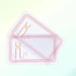 כרטיס NFC שקוף גמיש ומיוחד - כולל שבב NTAG215 – תמונה 2