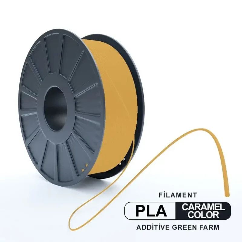 פילמנט PLA למדפסת תלת מימד מבית AGF – קרמל